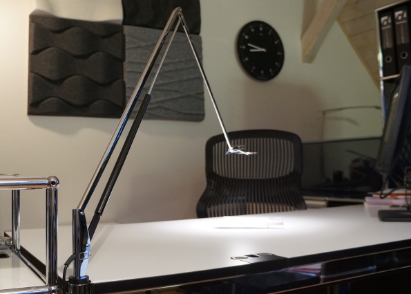 Belux Lampe LED Lifto-02 + adaptateur pieds de table Haller